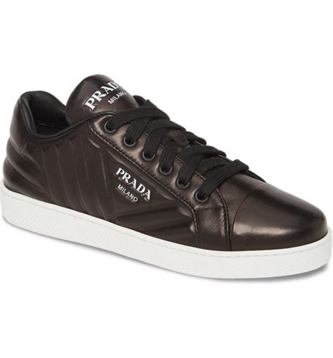 prada quilted low top sneaker|Prada slip on sneakers sale.